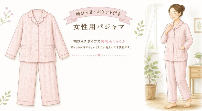ポケつきパジャマ